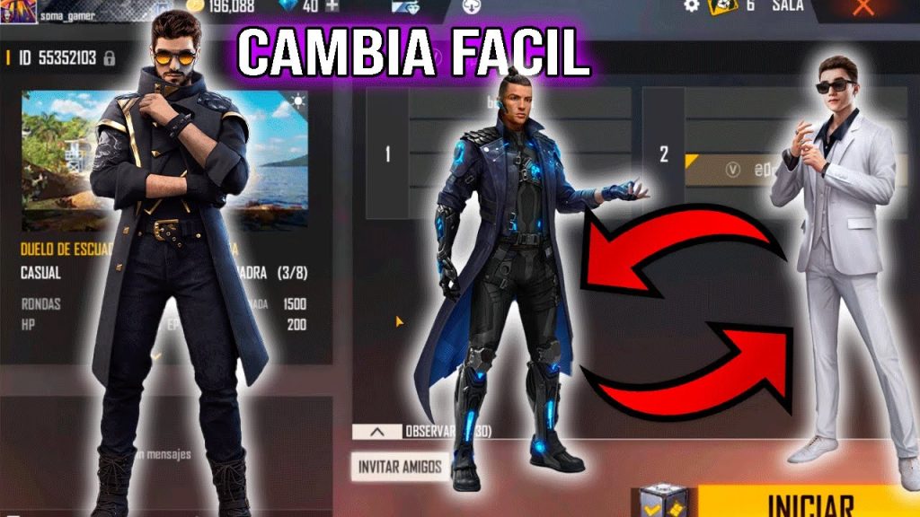 consejos para personalizar personaje en free fire