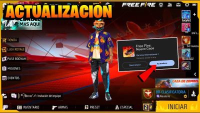 cuando actualizar el juego en free fire