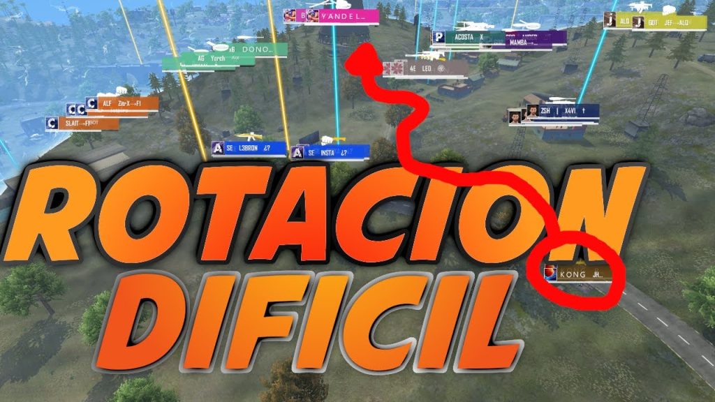 Cuándo rotar en el mapa en Free Fire 1 cuando rotar en el mapa en free fire