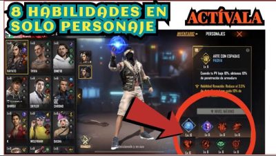 tutorial para habilidades especiales en free fire